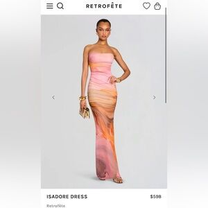 Retrofete Isadore Countour dress